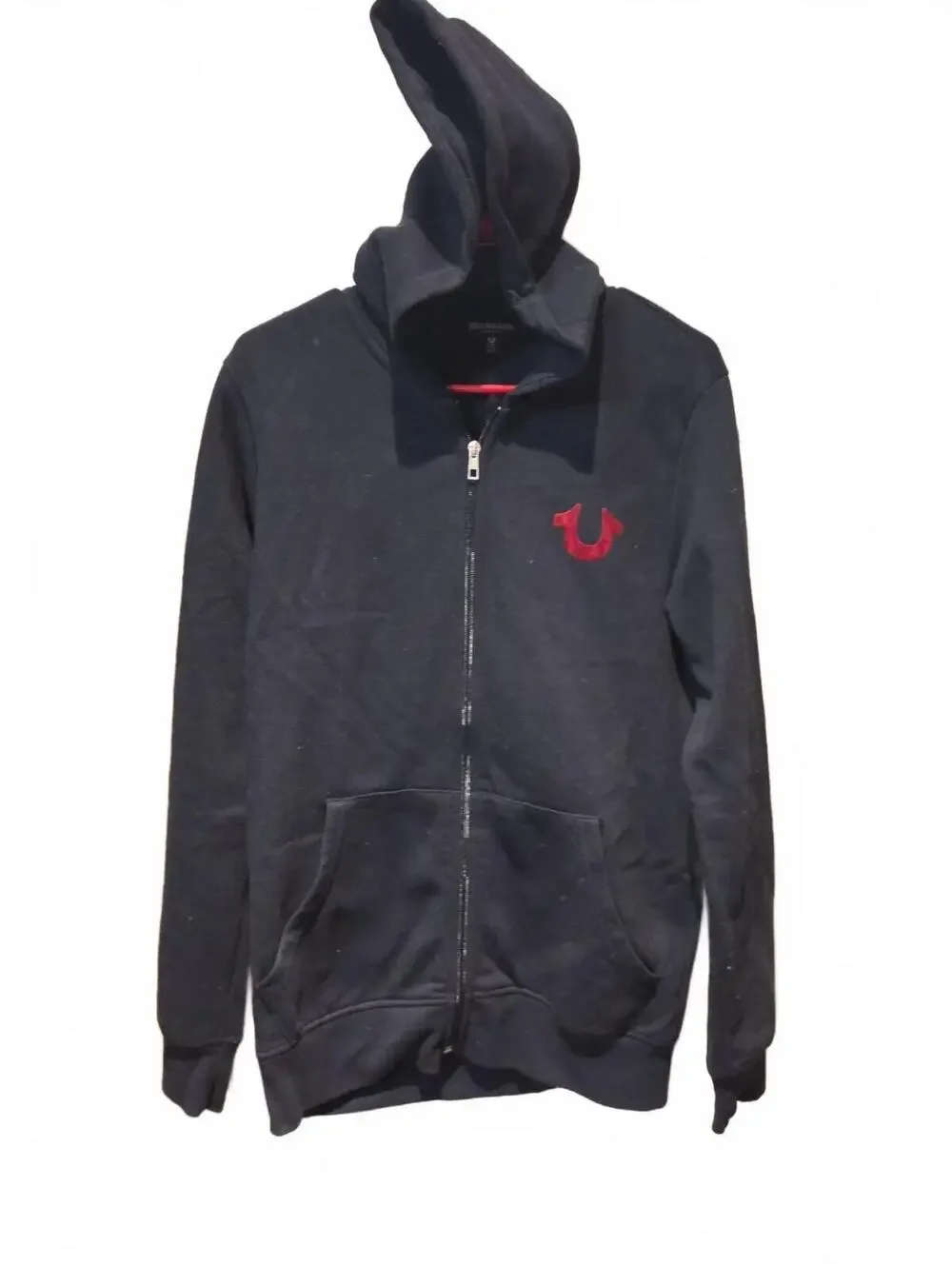 True Religion  Buddah World Tour Fashion For The Senses Velvet Patch Full Zip  S